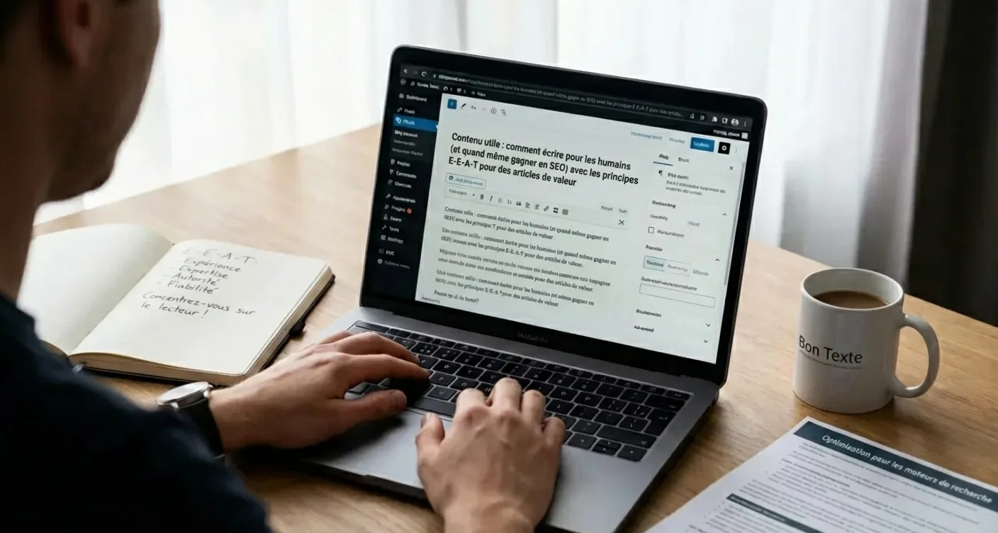 Cliché professionnel : design et visuel optimisé pour le site web.