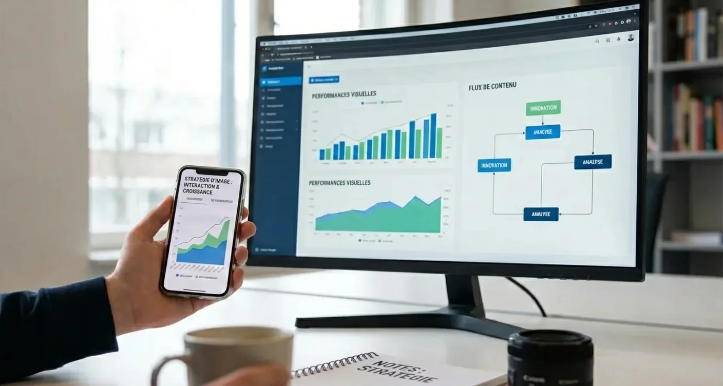 Consultant SEO expert analysant des données pour optimiser le classement Google et le trafic organique.