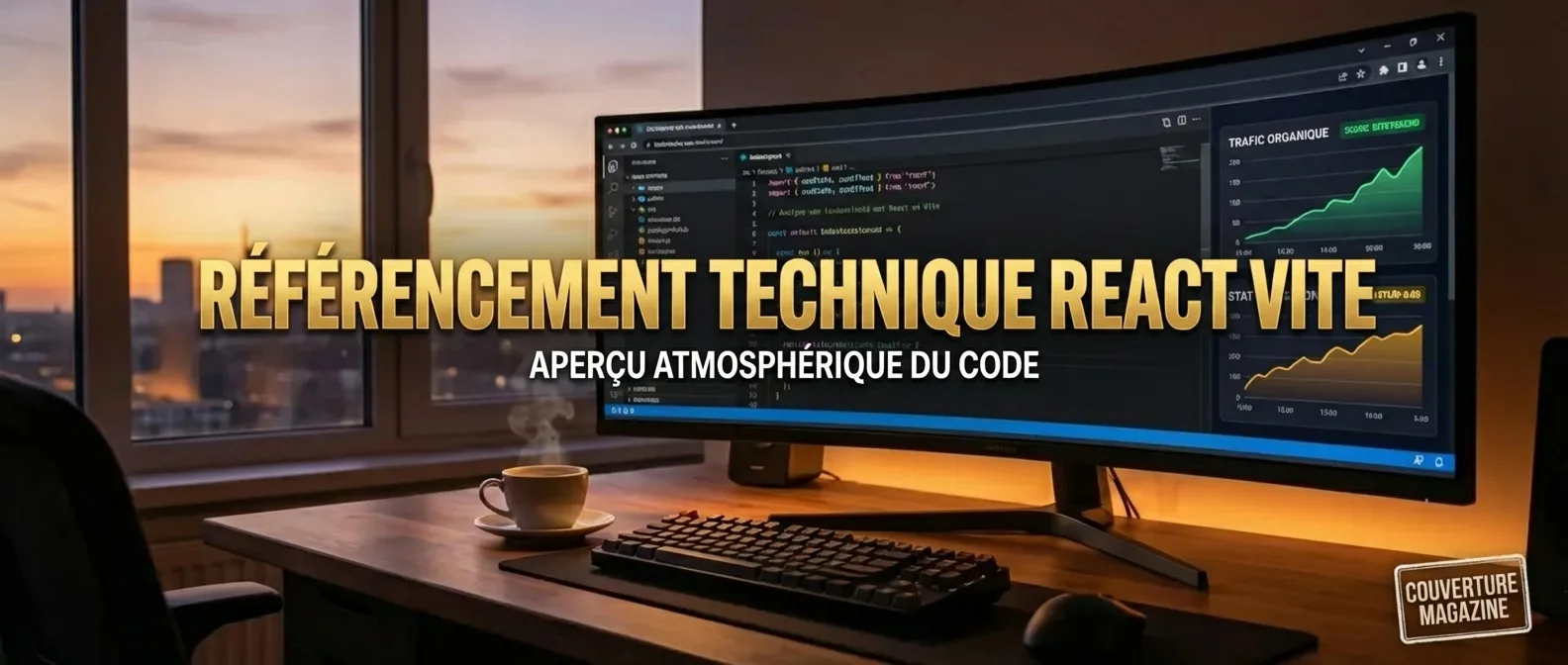 Optimisation SEO technique pour applications web modernes React et Vite.