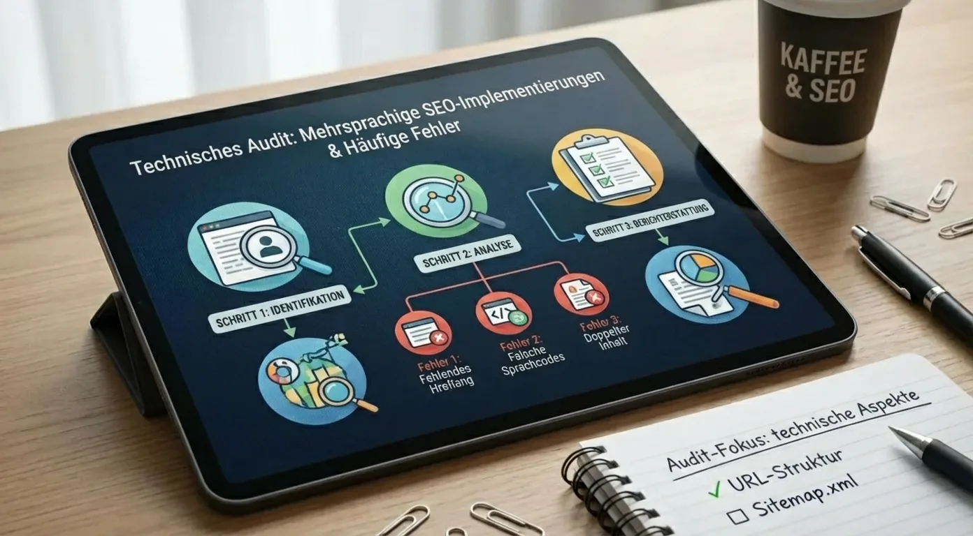 Schritt-für-Schritt-Anleitung: Technisches mehrsprachiges SEO-Audit zur Fehlerbehebung bei internationalen Implementierungen.