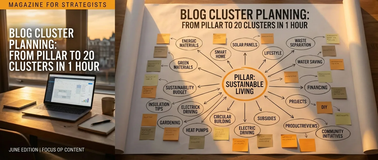 Effective topic cluster planning strategy for SEO success