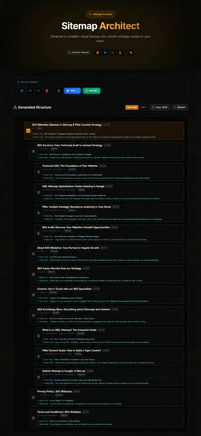 Key differences between XML sitemaps for crawlability and content maps for SEO strategy.