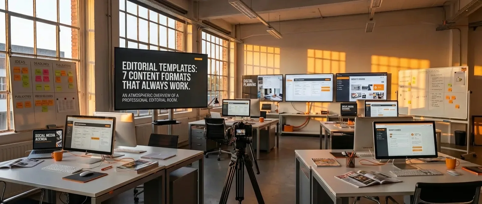 Editorial Templates: 7 Proven Content Formats That Always Drive Engagement