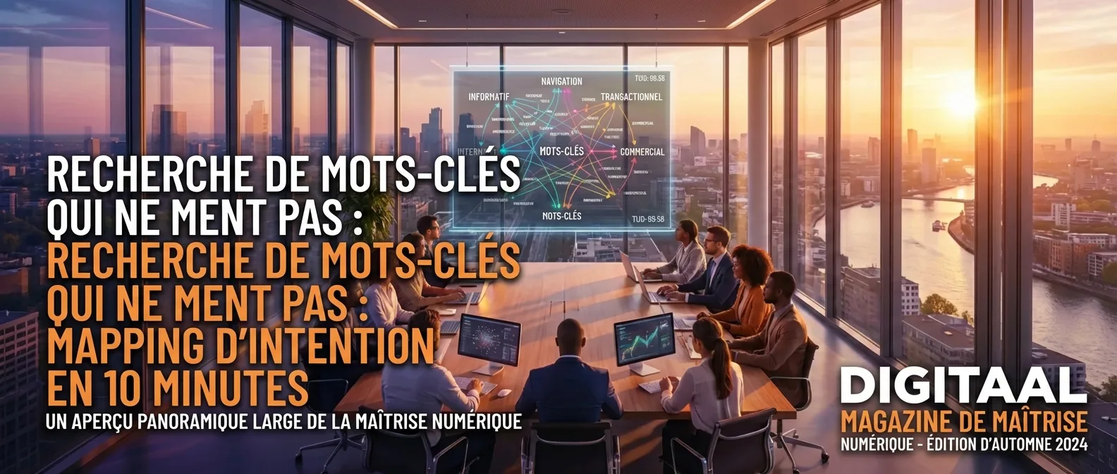 La recherche de mots-clés infaillible : la cartographie d'intention en 10 minutes