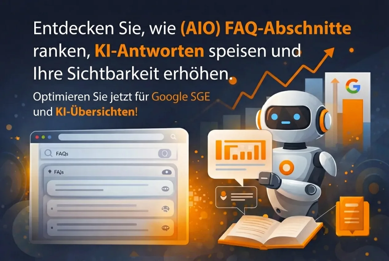 AIO FAQ-Bereiche erstellen: So ranken sie und speisen KI-Antworten
