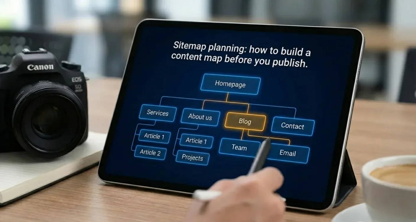 SEO sitemap planning & content mapping digital blueprint for website strategy