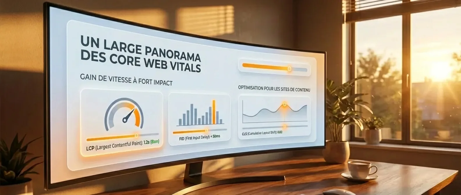 Core Web Vitals pour les Sites de Contenu : Vitesse, Conversion et SEO