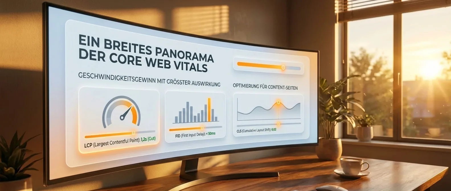 Core Web Vitals Optimierung: Schnelle Ladezeiten für Inhaltsseiten mit maximaler Wirkung