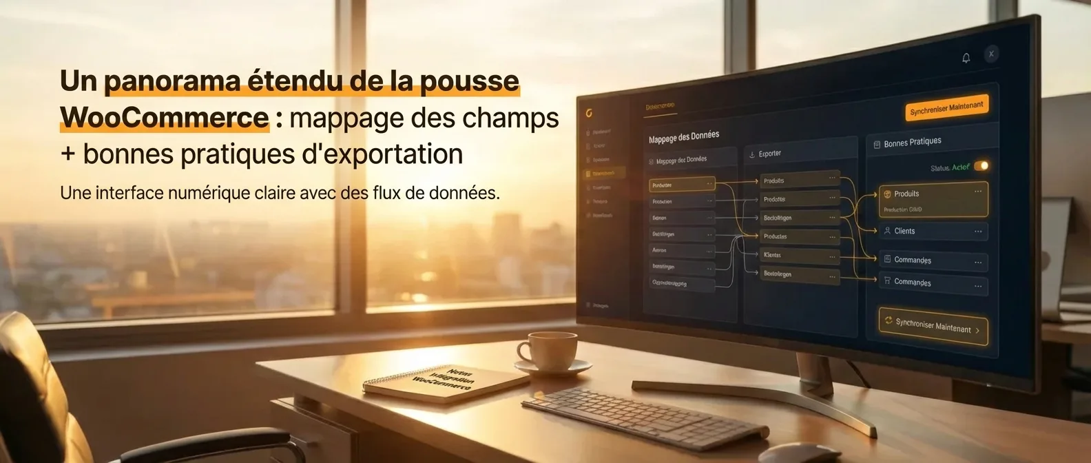 Push WooCommerce : Mappage des champs et bonnes pratiques d'exportation pour une synchronisation parfaite