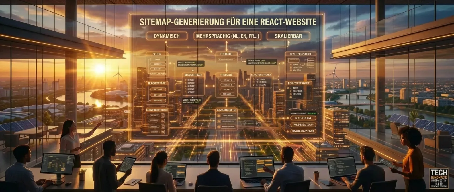 React Sitemap-Generierung für Websites: Dynamisch, mehrsprachig und skalierbar