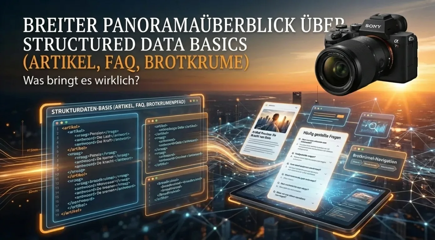 Strukturierte Daten Grundlagen (Artikel, FAQ, Breadcrumb): Was bringt es wirklich?