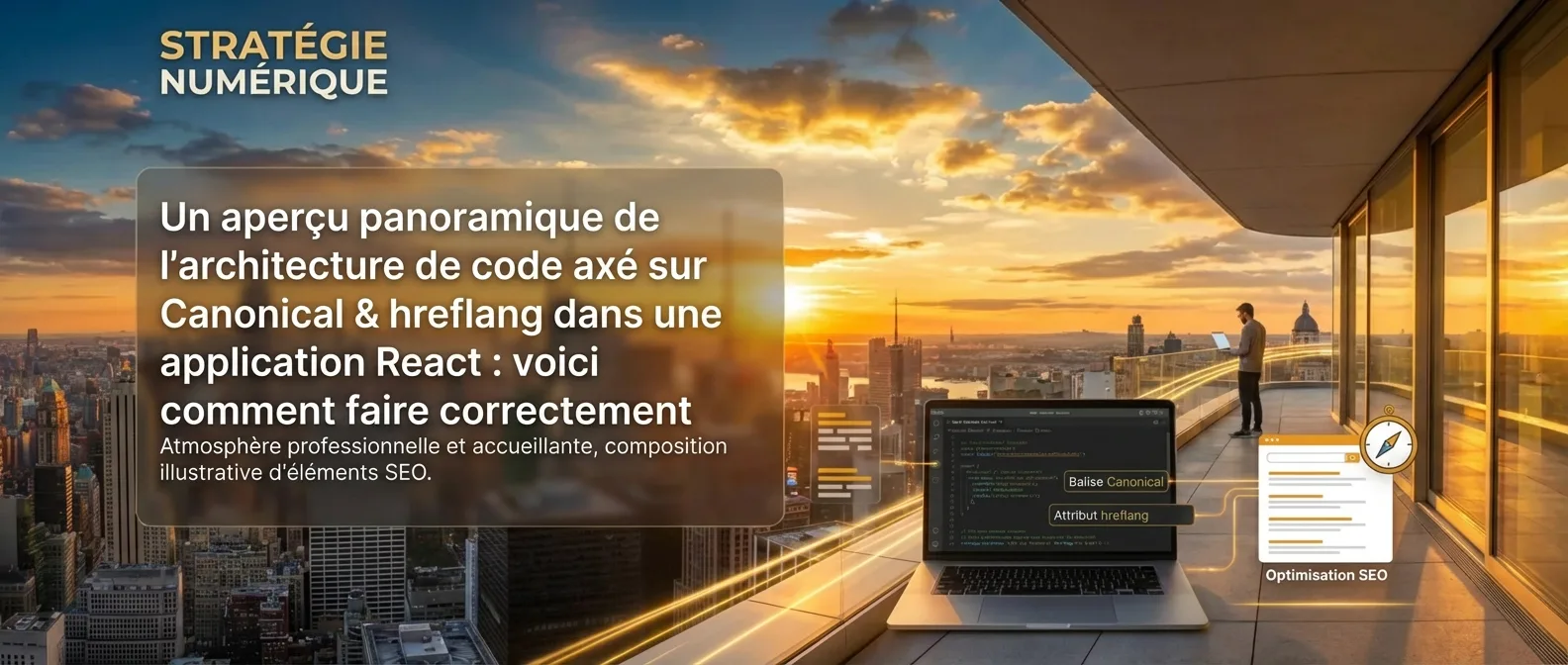 Tutoriel SEO : intégrer canonical et hreflang dans React pour optimiser le référencement.