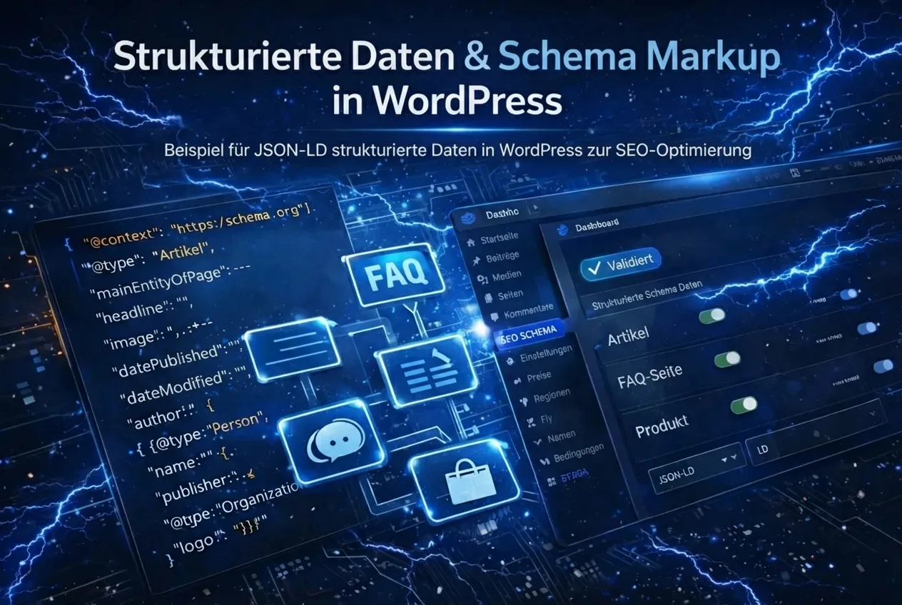 Anwendung von JSON-LD strukturierten Daten in WordPress für maximale SEO-Optimierung