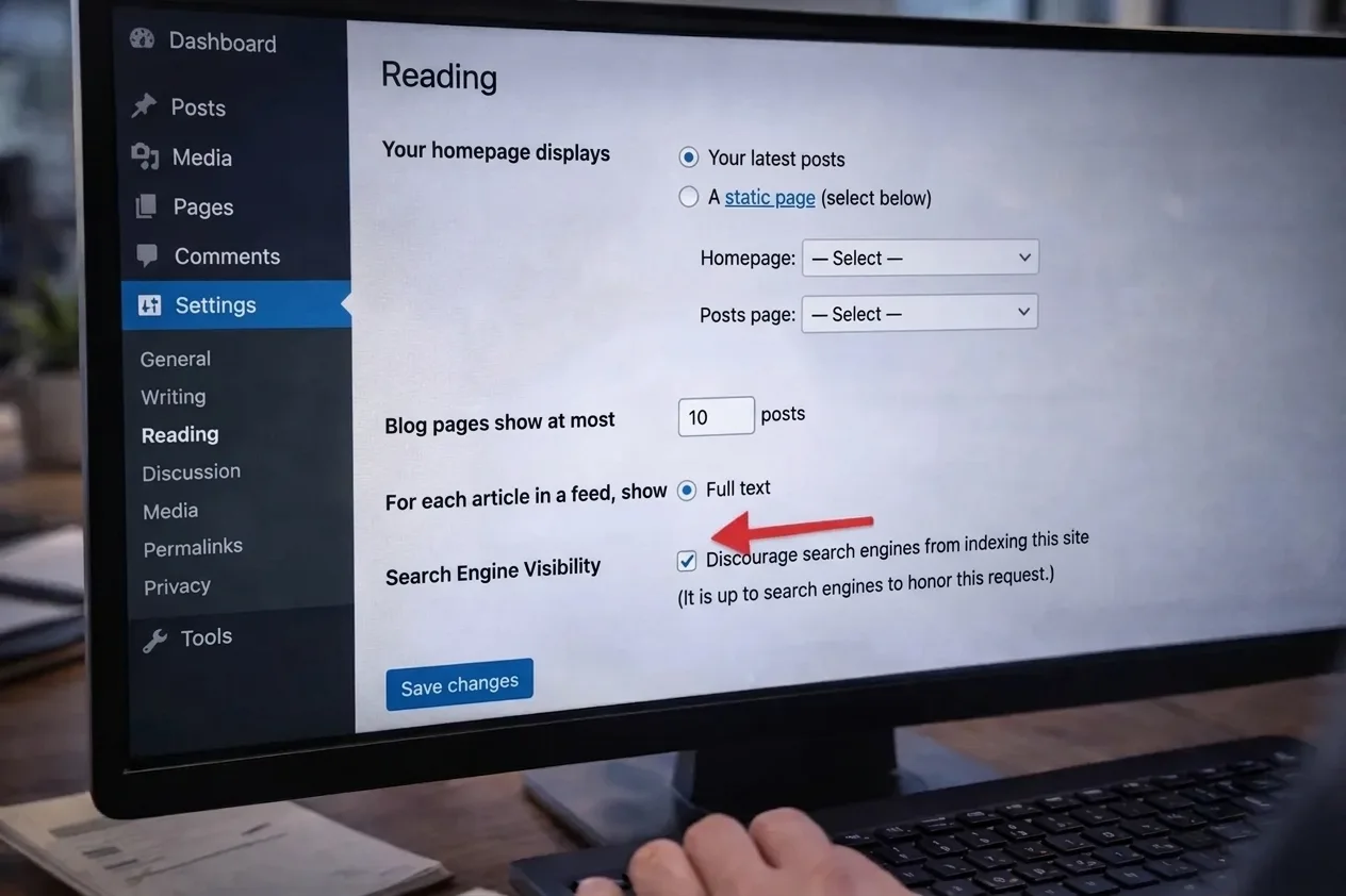 Troubleshoot WordPress noindex settings to fix Google indexing issues