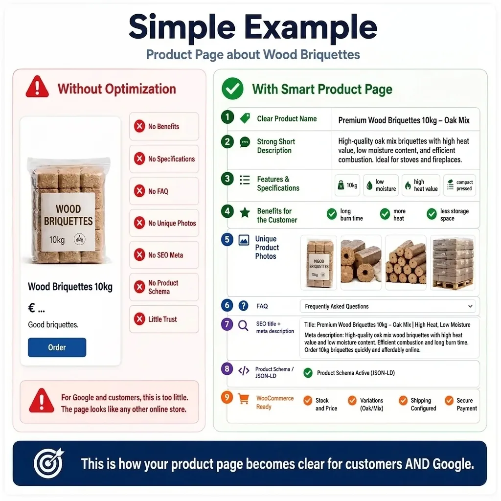 AI-powered product page optimization for increased SEO and sales