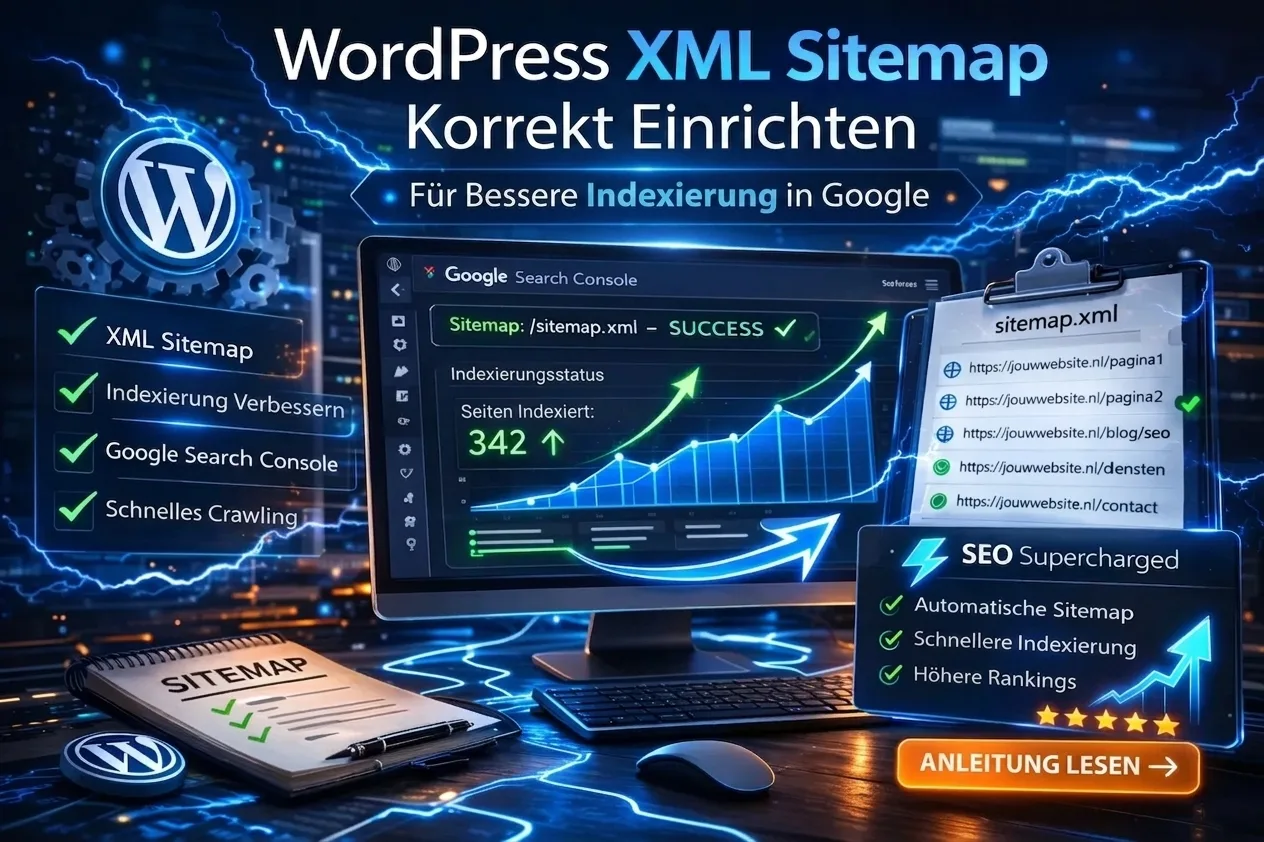 WordPress XML-Sitemap erstellen & einrichten (Schritt-für-Schritt-Anleitung)