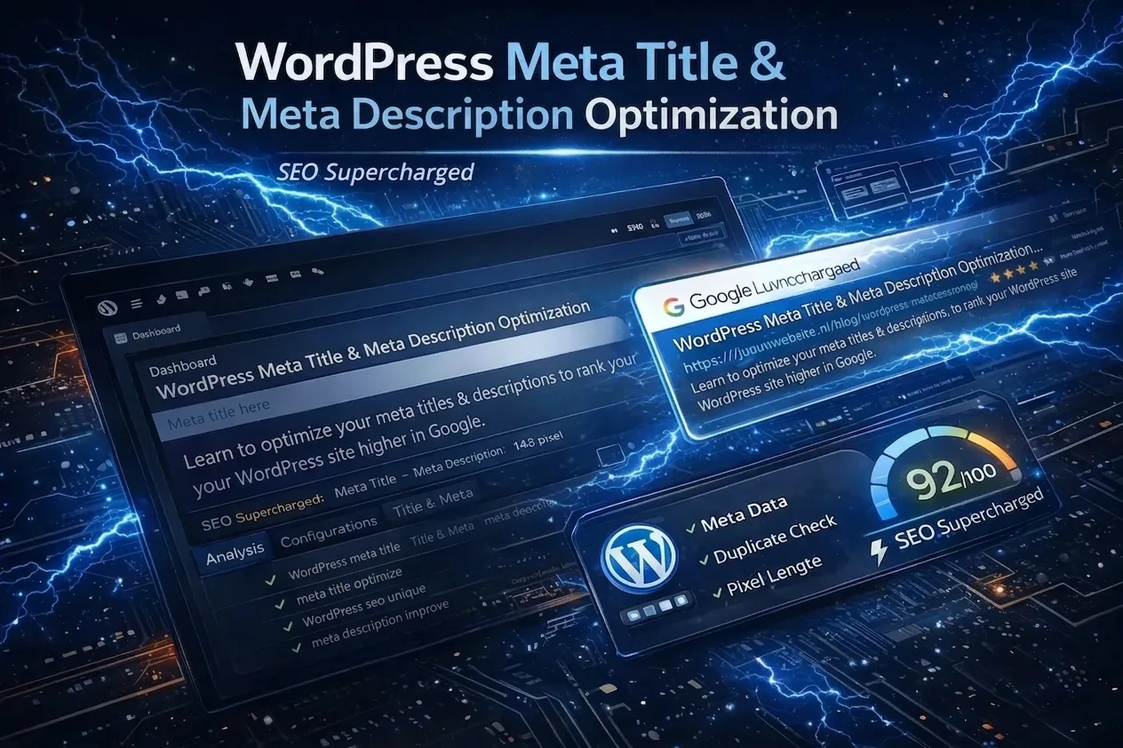 How to Optimize Your WordPress Meta Title and Meta Description