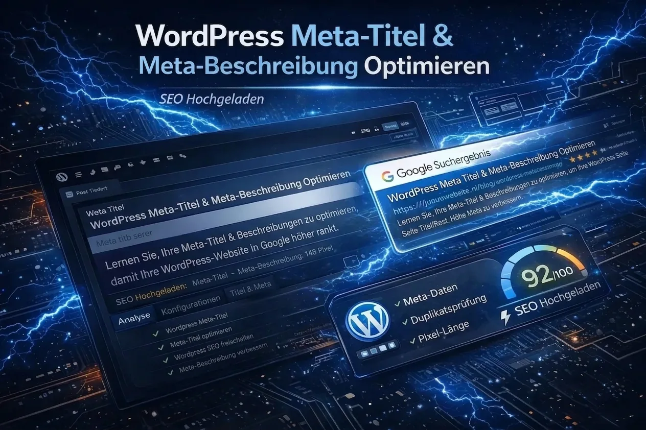 WordPress Meta-Title und Meta-Description optimieren
