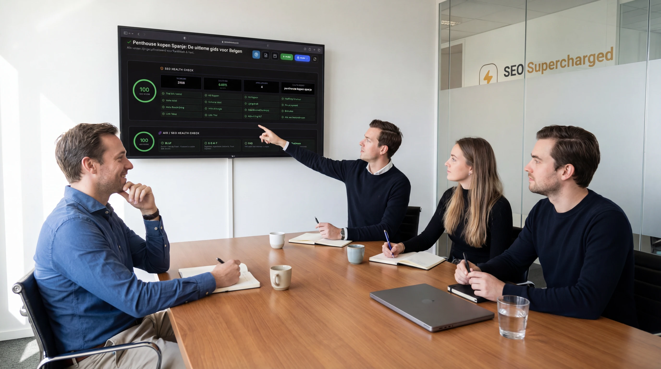 Tableau de bord SEO Supercharged