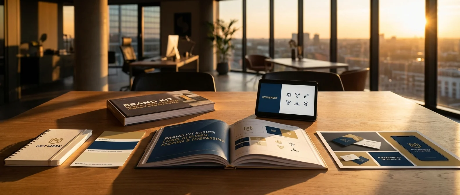 Brand kit basics: logo, kleuren, iconen en toepassing