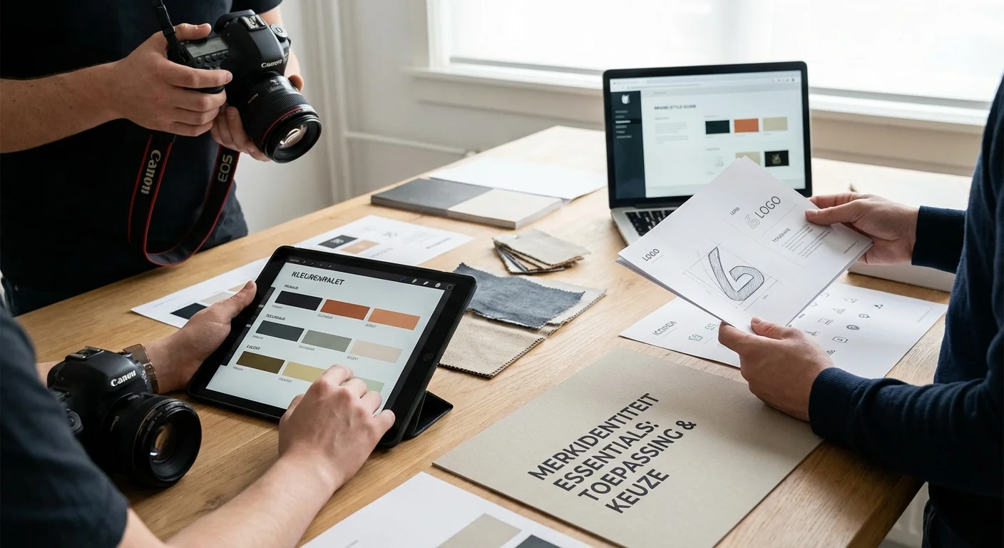 Brand kit basics: logo, kleuren, iconen en toepassing