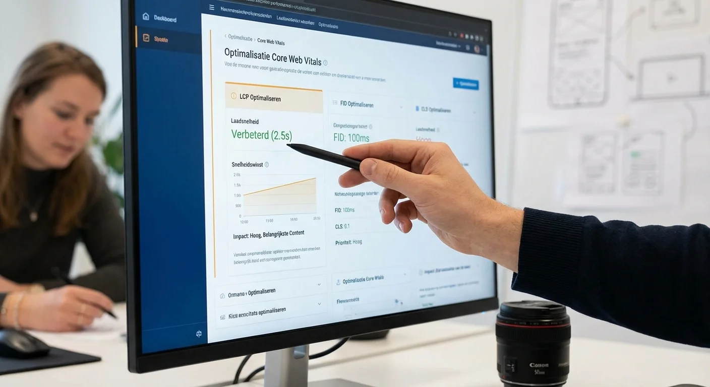 Core Web Vitals voor content-sites: snelheidswinst met grootste impact
