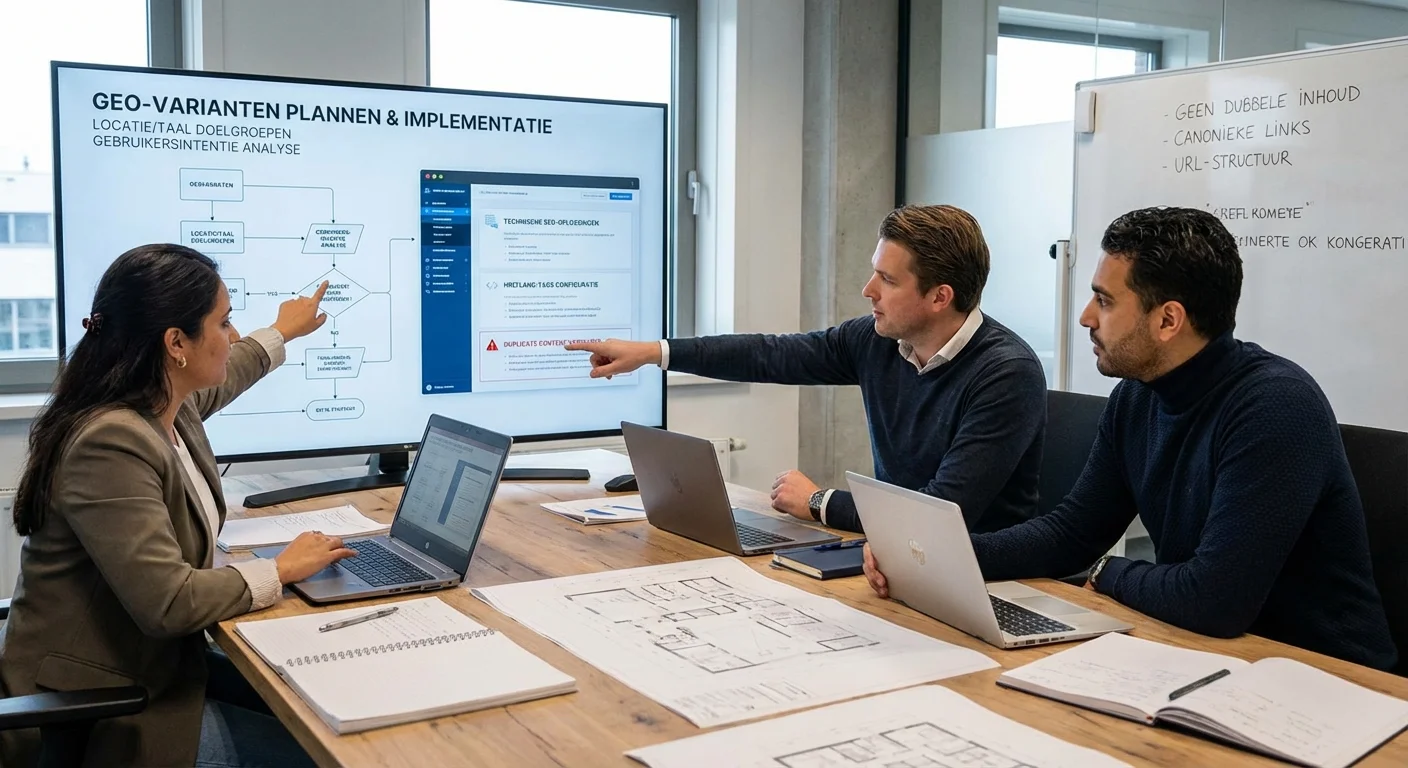 GEO-varianten plannen (locatie/taal/intent): zonder duplicate content at technische seo-oplossingen en het gebruik van hreflang-tags