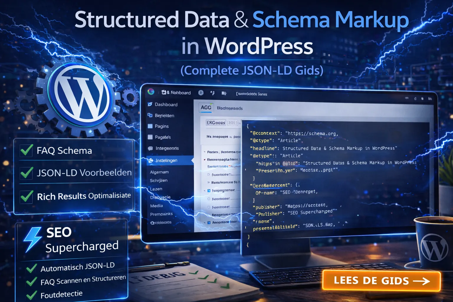 Schema Markup in WordPress? Optimaliseer rich results hogere zichtbaarheid in Google.