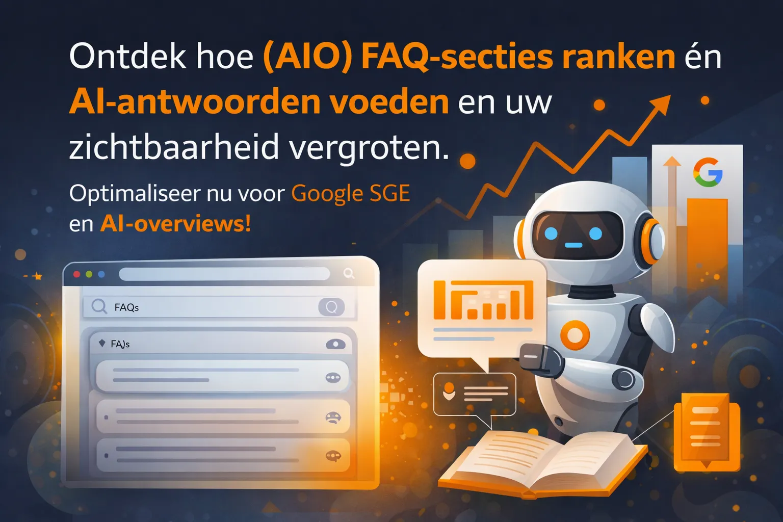 Hoe schrijf je AIO FAQ-secties die ranken én AI-antwoorden voeden?