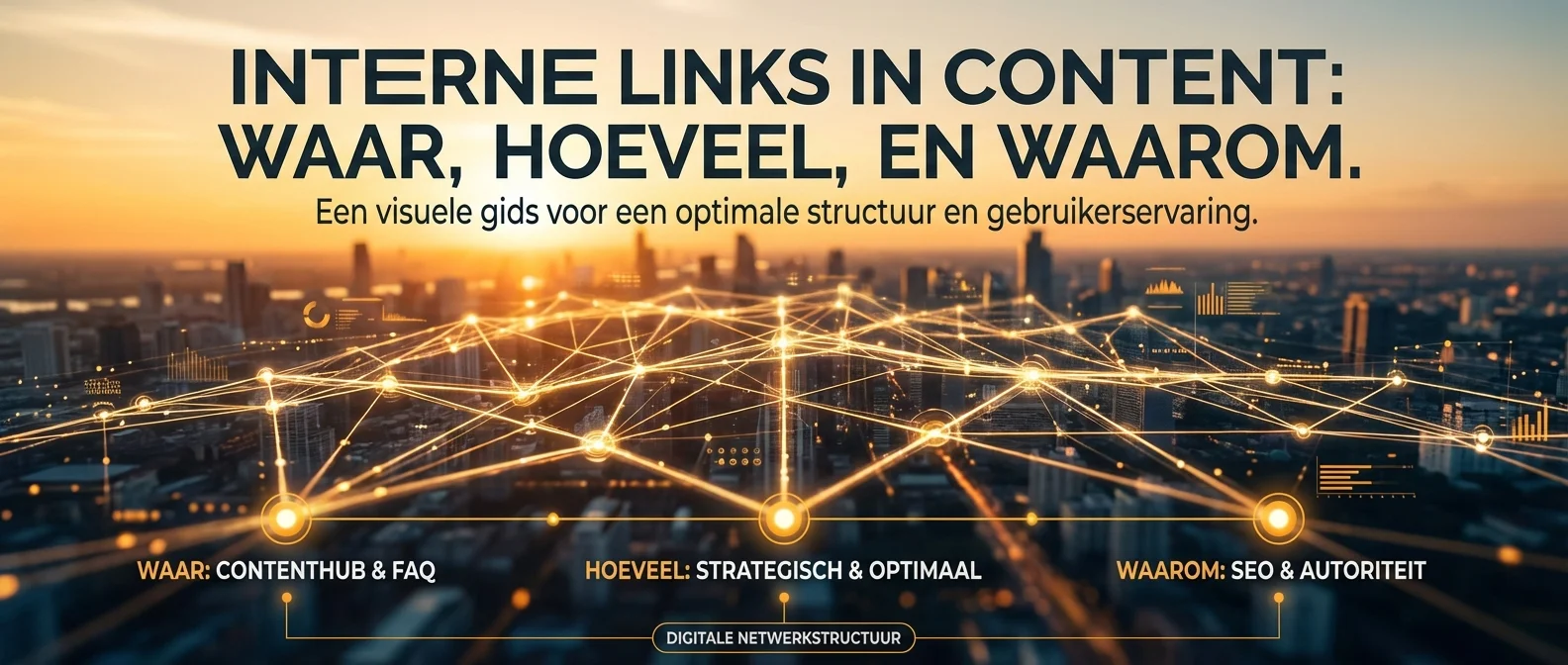 Waar, hoeveel, en waarom Interne links in content?