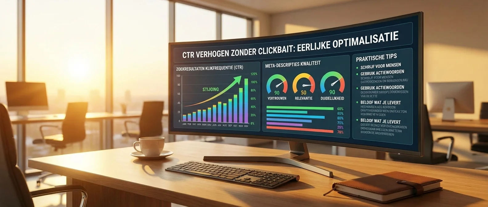 Meta descriptions: kliks verhogen zonder clickbait