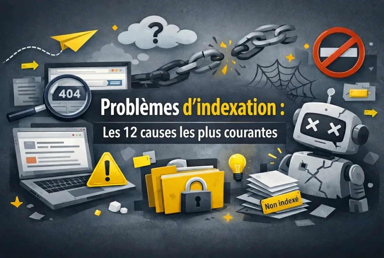 Problèmes d'indexation : Les 12 causes les plus fréquentes qui nuisent à votre SEO