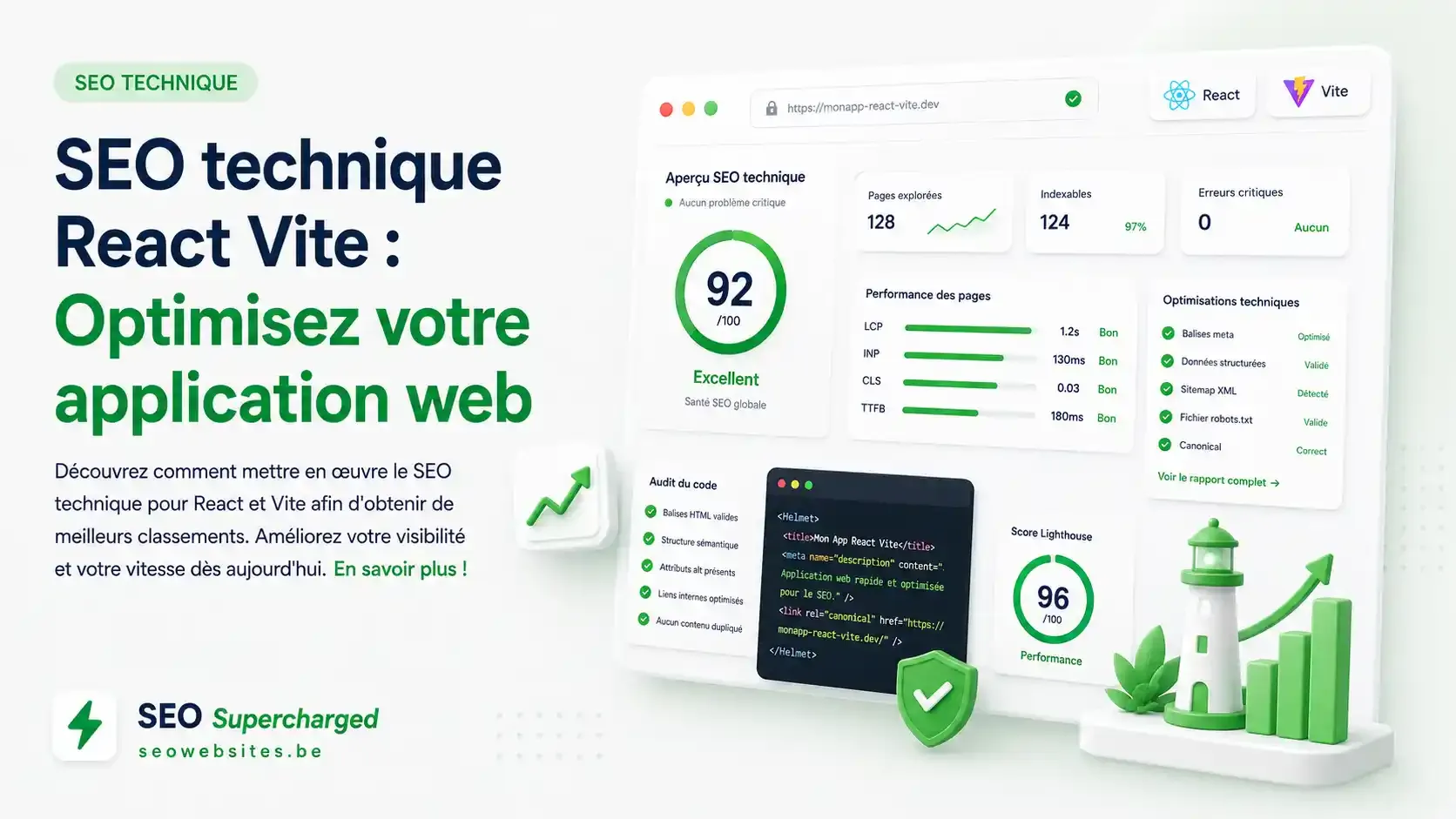 SEO Technique React Vite: Optimisez votre application web