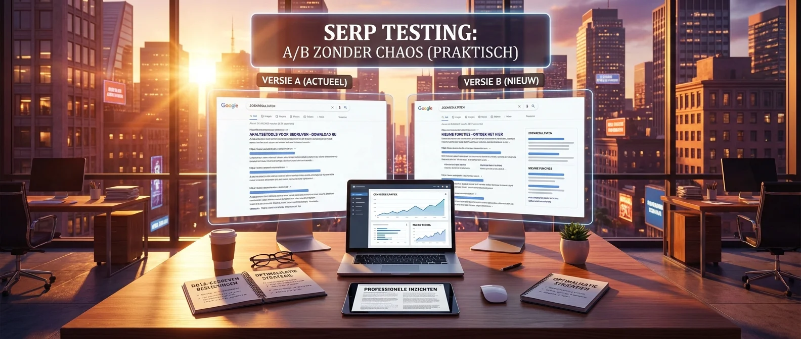 SERP testing: Optimaliseer u uw doorklikratio met A/B testen