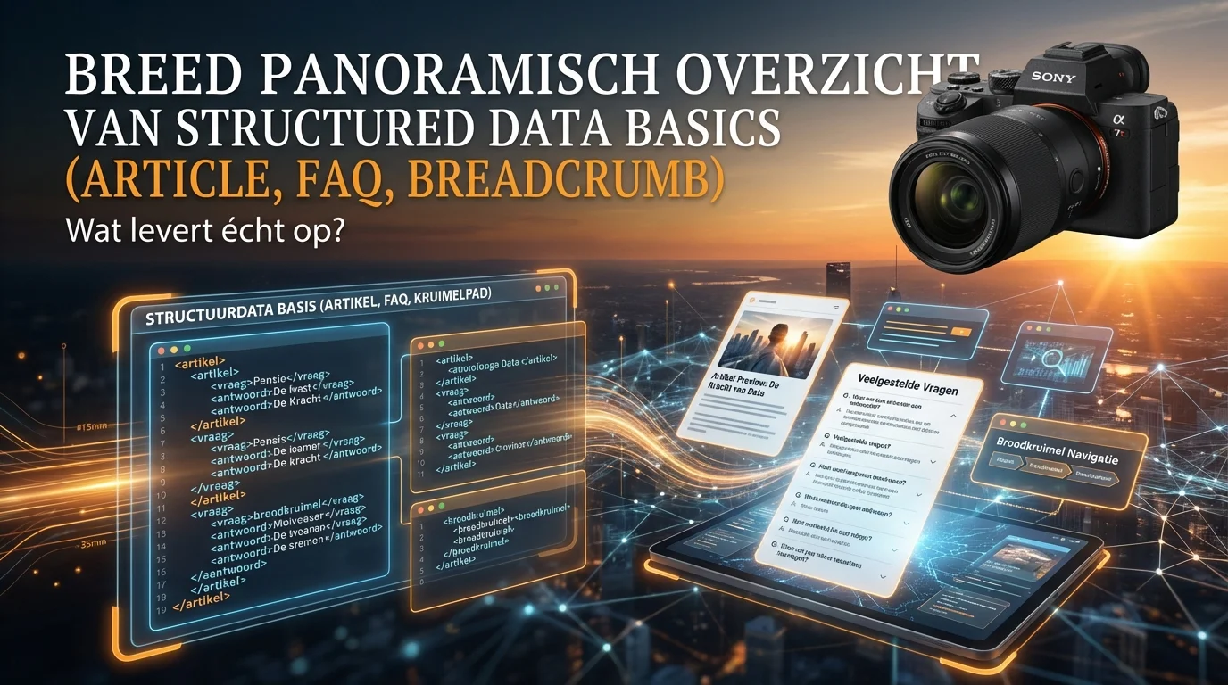 Structured data basics (Article, FAQ, Breadcrumb): wat levert écht op?