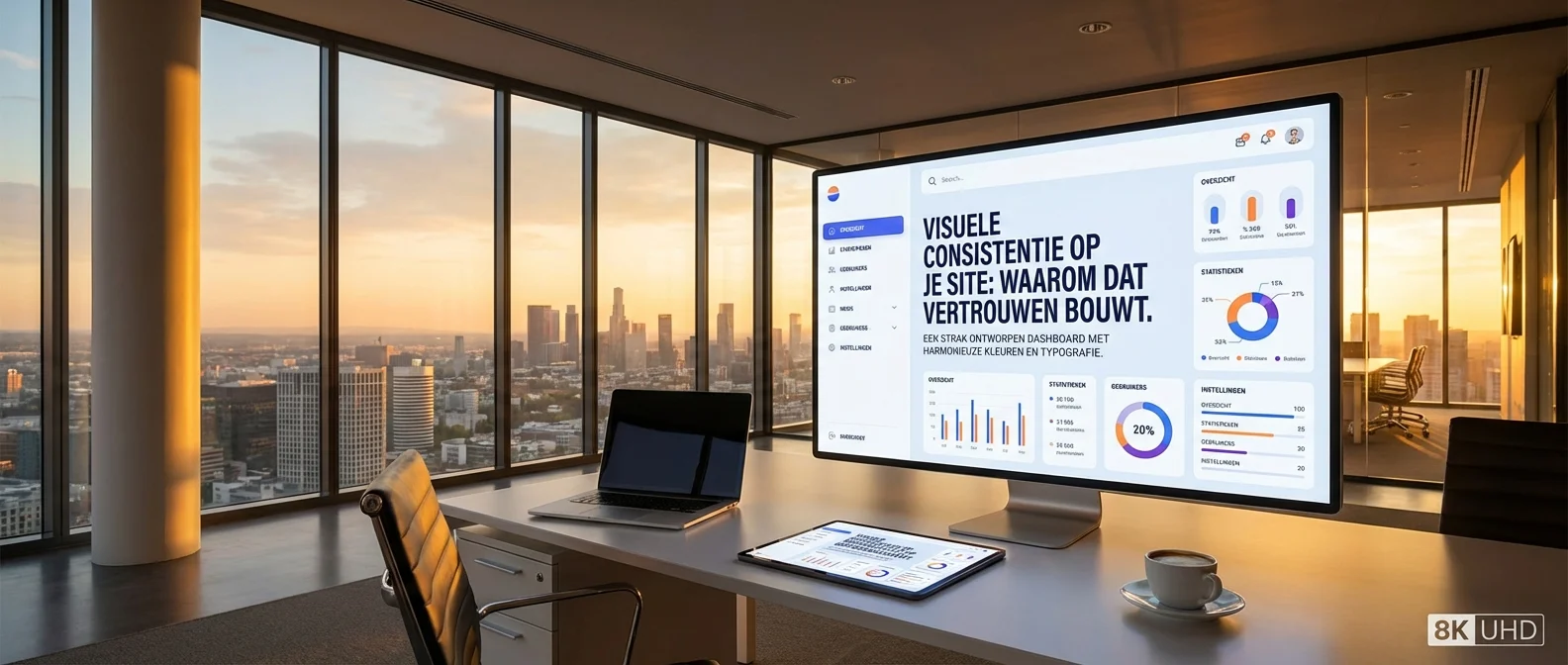 Visuele consistentie op je website: waarom dat vertrouwen bouwt