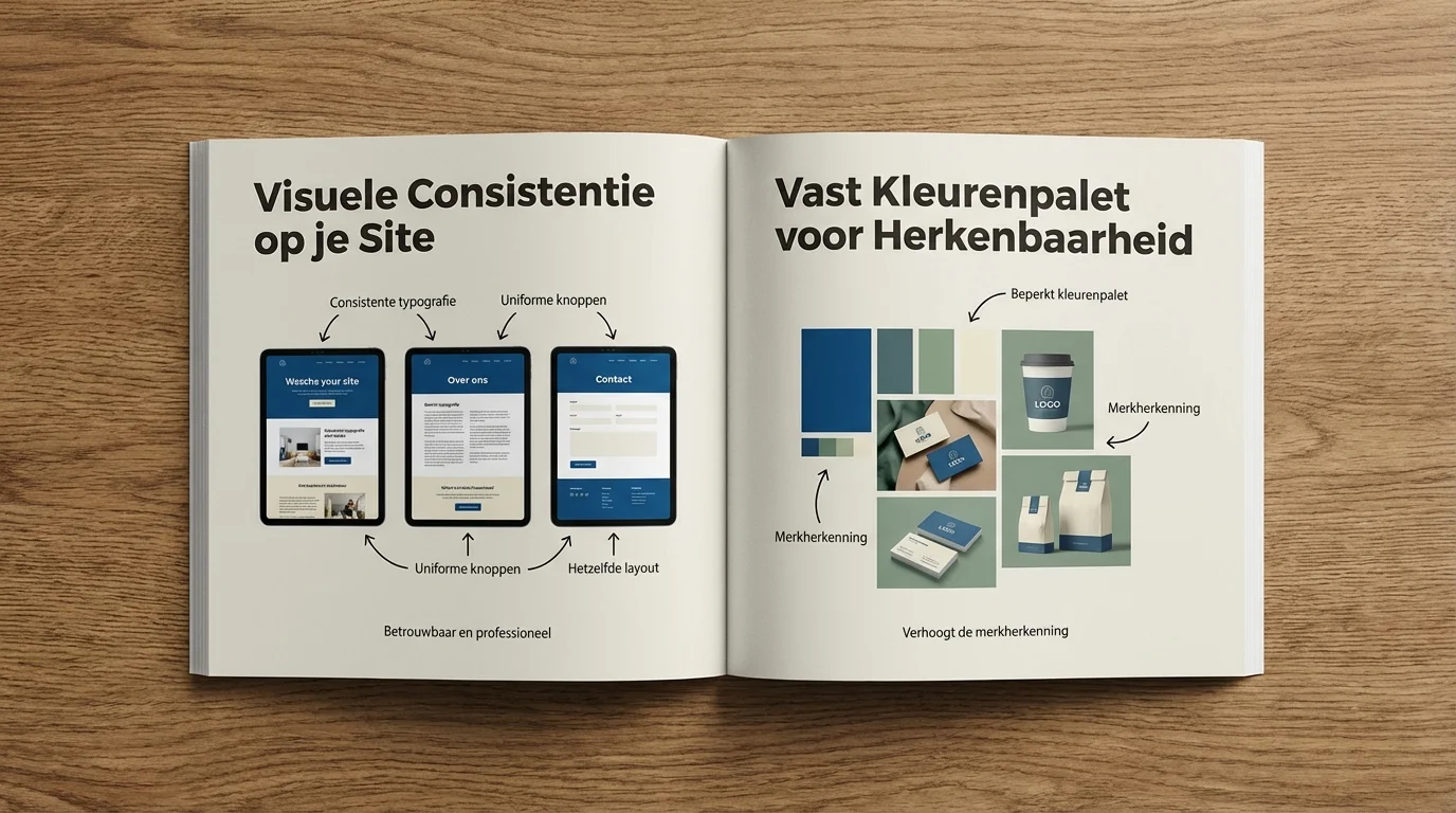 Visuele consistentie op je site: waarom dat vertrouwen bouwt