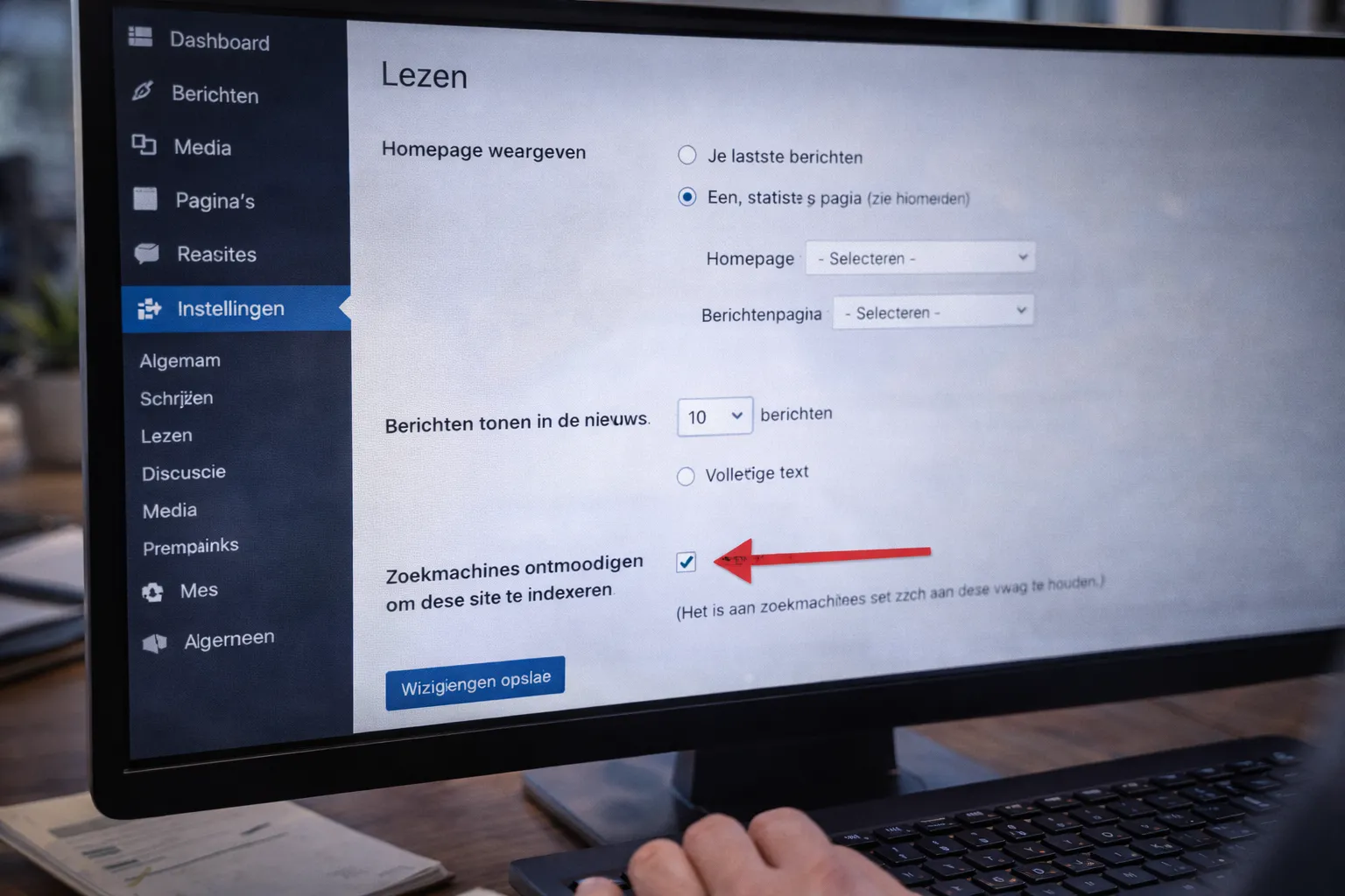 Noindex instelling controleren in WordPress om indexatieproblemen op te lossen